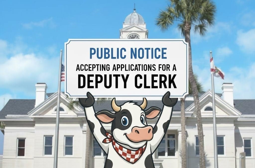 The Lafayette County Clerk of Court is accepting applications for a Deputy Clerk