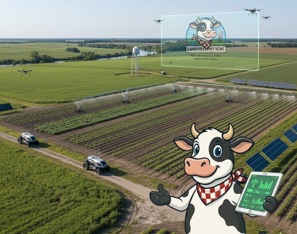 ROBOTS IN THE FIELD: How AI Tech Could Save Or Revolutionize Lafayette County's Family Farms