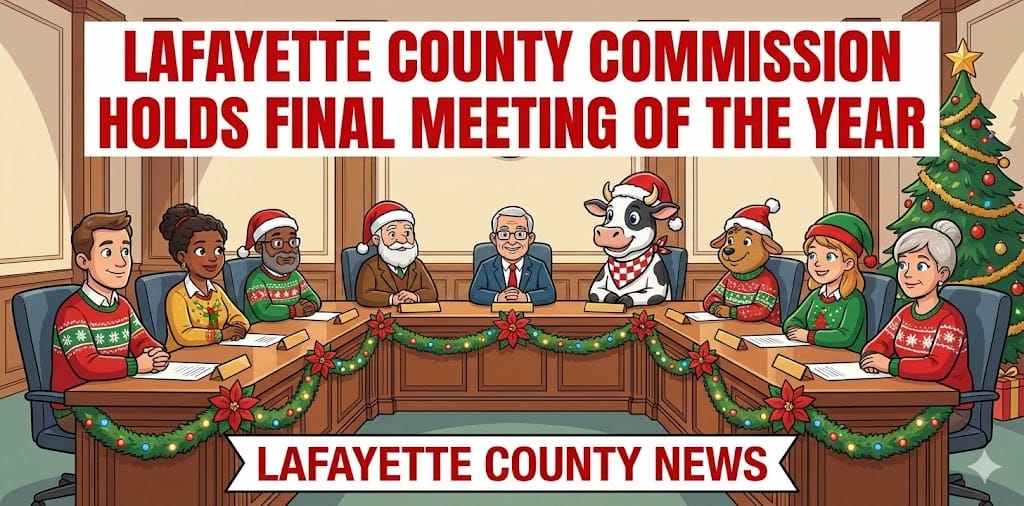 Lafayette County Commission Holds Final Meeting of the Year