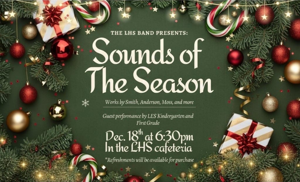 LHS Band Set to Fill the Air with "Sounds of the Season"