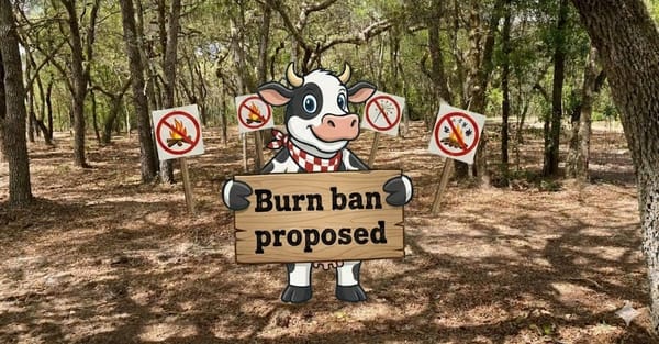 Proposed Burn Ban: County Commission Acts as ‘Extreme Drought’ Grips Lafayette County