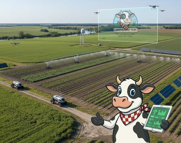 ROBOTS IN THE FIELD: How AI Tech Could Save Or Revolutionize Lafayette County's Family Farms
