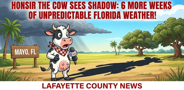 Will Lafayette County Shiver or Shine? Punxsutawney Phil Delivers Chilly News